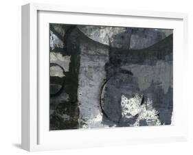 Shades of Grey V-Elena Ray-Framed Art Print