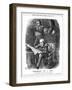 Shades of Louis XIV and Napoleon I Lamenting the Fading of France's Glory, 1870-John Tenniel-Framed Giclee Print