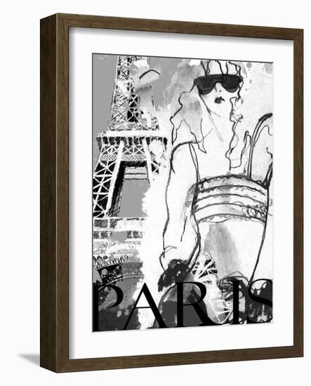 Shades of Paris-Jodi Pedri-Framed Art Print