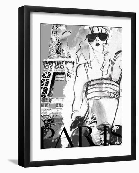 Shades of Paris-Jodi Pedri-Framed Art Print