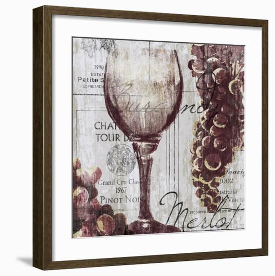 Shades of Red I-Tandi Venter-Framed Giclee Print