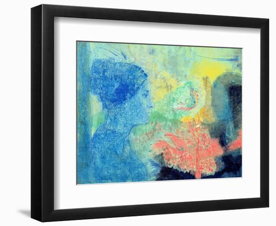 Shades of Sleep-Odilon Redon-Framed Giclee Print