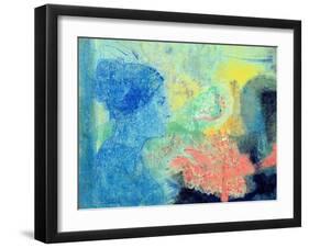 Shades of Sleep-Odilon Redon-Framed Giclee Print