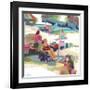 Shades of Summer-Patti Mollica-Framed Art Print