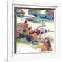 Shades of Summer-Patti Mollica-Framed Art Print