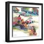 Shades of Summer-Patti Mollica-Framed Art Print