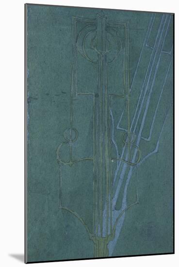 Shadow, 1896-Charles Rennie Mackintosh-Mounted Giclee Print