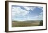 Shadow and Sunlight, Hayfield-Elissa Gore-Framed Giclee Print