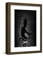 Shadow Bike...-Antonio Grambone-Framed Photographic Print