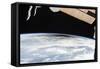 Shadow Cast by 2017 Total Solar Eclipse-null-Framed Stretched Canvas