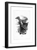 Shadow Drawing. C.H. Bennett, Goose-Charles H Bennett-Framed Giclee Print