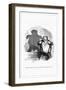 Shadow Drawing. C.H. Bennett, Green Turtle-Charles H Bennett-Framed Art Print