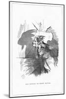 Shadow Drawing. C.H. Bennett, Old Enough...-Charles H Bennett-Mounted Art Print