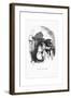 Shadow Drawing. C.H. Bennett, Snail-Charles H Bennett-Framed Giclee Print