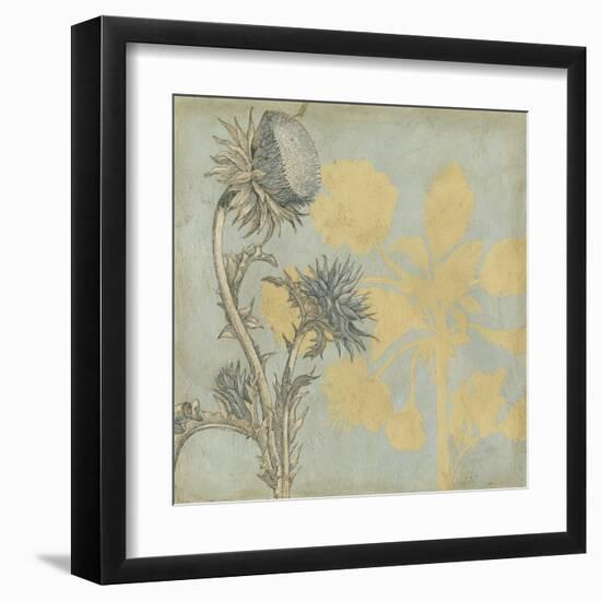 Shadow Floral I-Megan Meagher-Framed Art Print