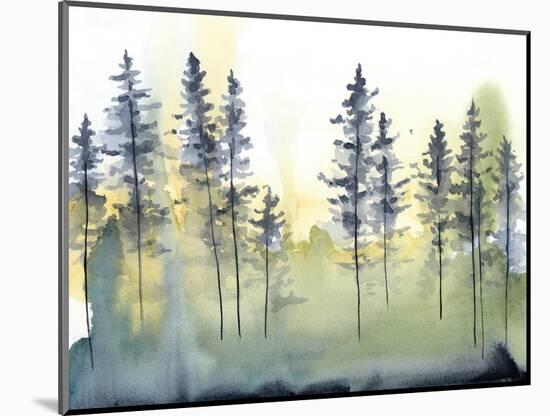 Shadow Forest II-Chariklia Zarris-Mounted Art Print