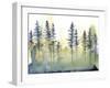 Shadow Forest II-Chariklia Zarris-Framed Art Print