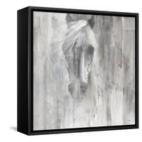 Shadow Gray-Albena Hristova-Framed Stretched Canvas