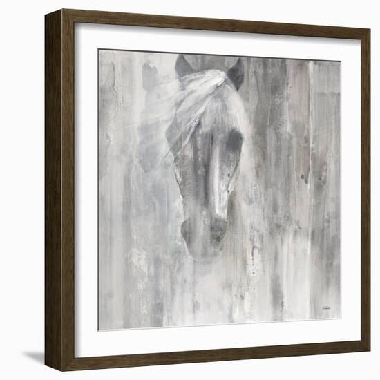 Shadow Gray-Albena Hristova-Framed Art Print