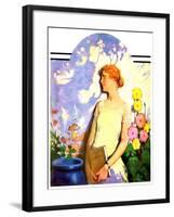 "Shadow Lover,"April 13, 1929-James C. McKell-Framed Giclee Print