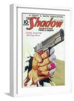 Shadow Magazine-null-Framed Art Print