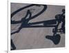 Shadow of a Bicycle-null-Framed Photographic Print