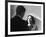 SHADOW OF A DOUBT, 1943 directed by ALFRED HITCHCOCK Joseph Cotten / Teresa Wright (b/w photo)-null-Framed Photo