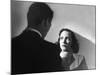 SHADOW OF A DOUBT, 1943 directed by ALFRED HITCHCOCK Joseph Cotten / Teresa Wright (b/w photo)-null-Mounted Photo