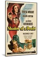 Shadow of a Doubt, 1943, Directed by Alfred Hitchcock-null-Mounted Giclee Print