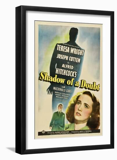 Shadow of a Doubt 1943-null-Framed Giclee Print