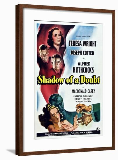 Shadow of a Doubt-null-Framed Art Print