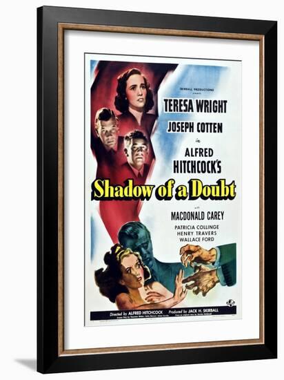 Shadow of a Doubt-null-Framed Art Print