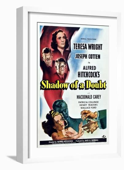 Shadow of a Doubt-null-Framed Art Print