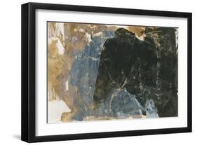 Shadow of Gold-null-Framed Art Print