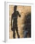 Shadow of Statue of David, Piazza Della Signoria, Florence, Tuscany, Italy, Europe-Martin Child-Framed Photographic Print