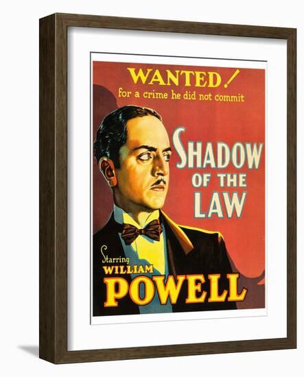 Shadow of the Law-null-Framed Art Print