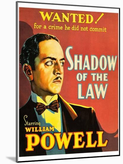Shadow of the Law-null-Mounted Art Print