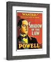 Shadow of the Law-null-Framed Art Print