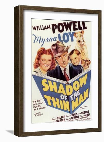 Shadow of the Thin Man, 1941-null-Framed Art Print