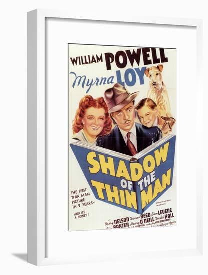 Shadow of the Thin Man, 1941-null-Framed Art Print