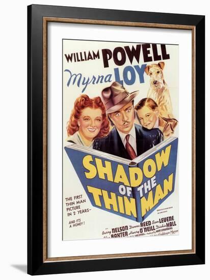 Shadow of the Thin Man, 1941-null-Framed Art Print