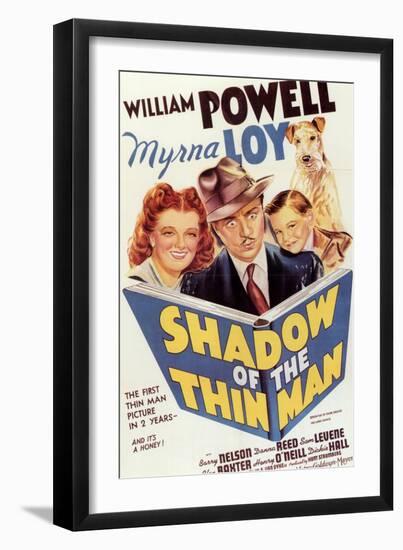 Shadow of the Thin Man, 1941-null-Framed Art Print