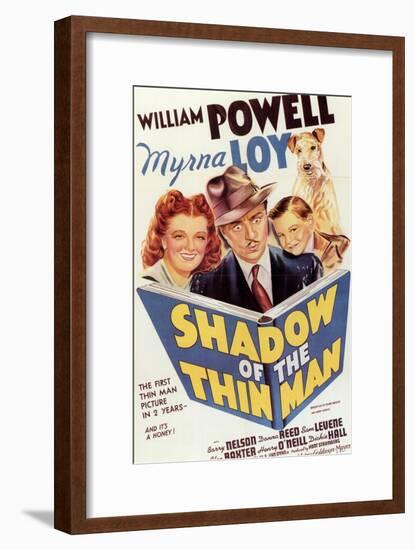 Shadow of the Thin Man, 1941-null-Framed Art Print