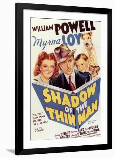 Shadow of the Thin Man, 1941-null-Framed Art Print