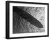 Shadow of Zeppelin Airship "Hindenburg" Cast over Ocean-null-Framed Photographic Print