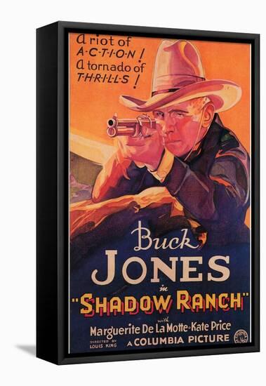 Shadow Ranch, 1930-null-Framed Stretched Canvas