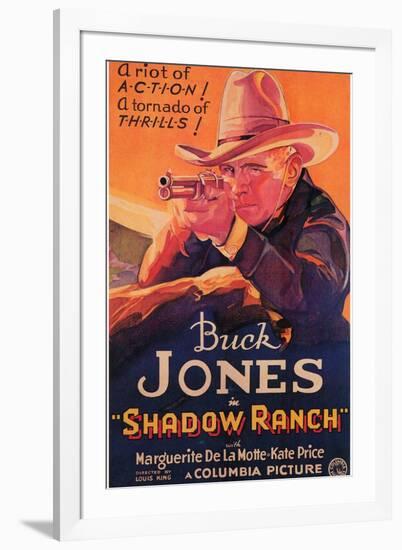 Shadow Ranch, 1930-null-Framed Art Print