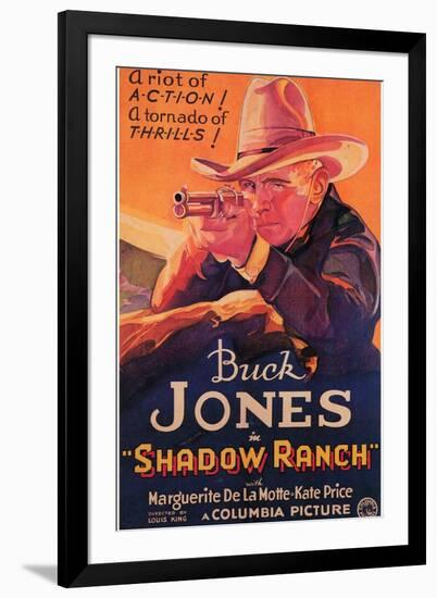 Shadow Ranch, 1930-null-Framed Art Print