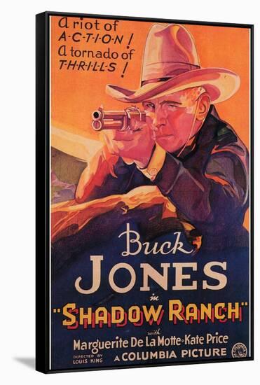 Shadow Ranch, 1930-null-Framed Stretched Canvas