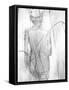Shadow Silhouette III-Joshua Schicker-Framed Stretched Canvas